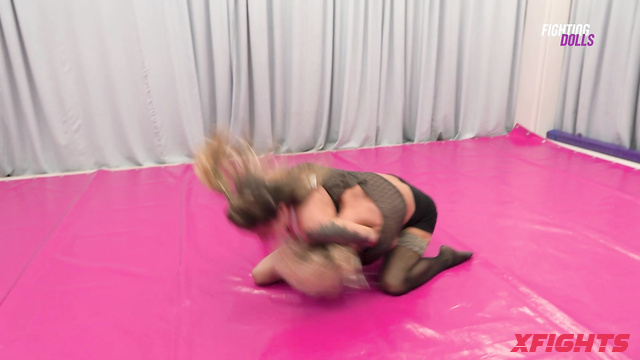 Fighting Dolls - FD6794 - Eva vs Vera - Punishment of a bad student ended in a naked fight