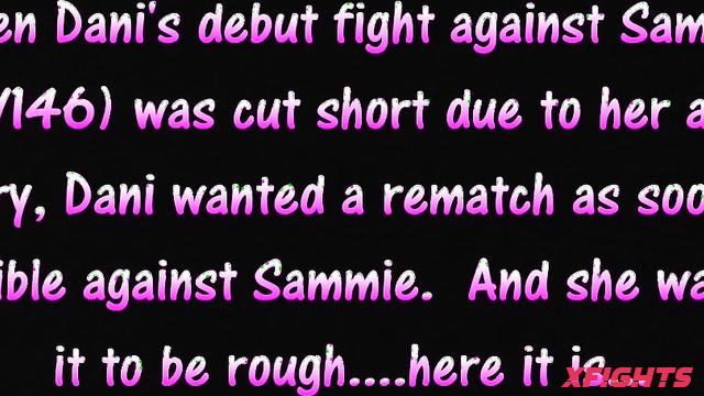 Freshfite Female Fighting - Sammie & Dani - Redhead and blonde are testing who is stronger
