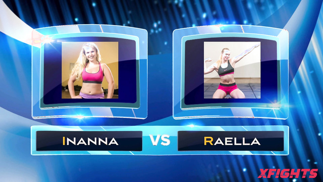 AlphaCatz - Inanna vs Raella - Sexy girls wrestling in the snow