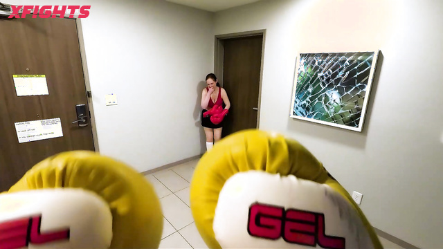 Ladyfist Clips Store - Belly & Felicia - POV boxing with a busty redhead