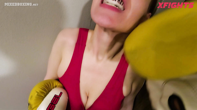 Ladyfist Clips Store - Belly & Felicia - POV boxing with a busty redhead