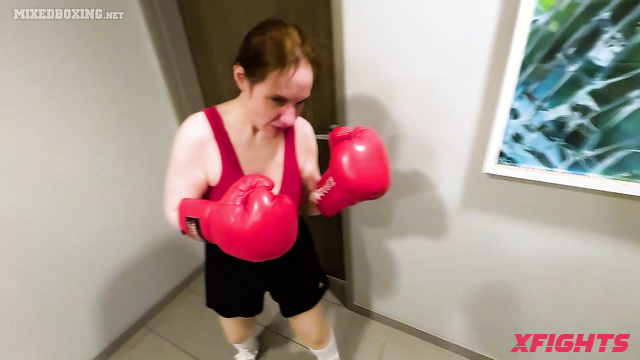Ladyfist Clips Store - Belly & Felicia - POV boxing with a busty redhead