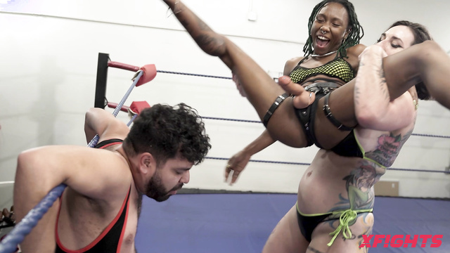 Irene Silver Mixed Wrestling
