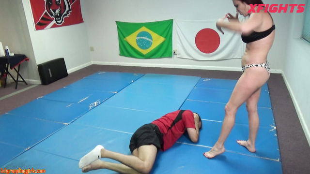 Sarah Brooke Mixed Wrestling