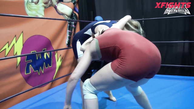 Rumble Matreshka - RM179 Anarchy vs IronGirl Free-Style Fantasy Wrestling Fight