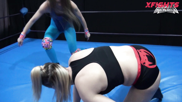 Rumble Matreshka - RM180 Lilu vs Valkyr Female Pro Wrestling Fight