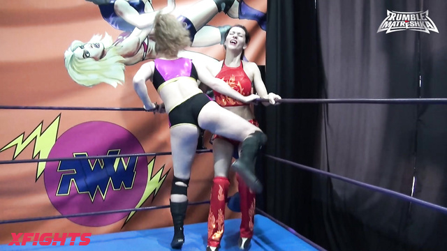 Rumble Matreshka - RM 176 DevilGirl vs Viper Female Pro Wrestling Fight