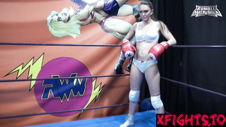 Rumble Matreshka - RM 177 Lilu vs Vallia Female Fantasy BoxingWrestling Match