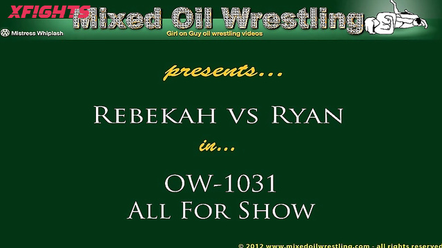 Mixed Oil Wrestling - Rebekah vs Ryan OW1031