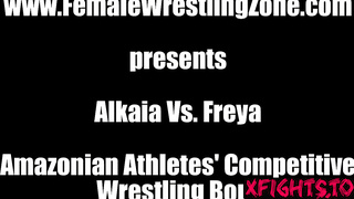 Female Wrestling Zone FWZ - Alkaia vs Freya