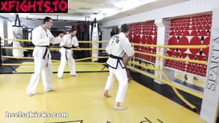Karate men beatdown IFC Pro Wrestling