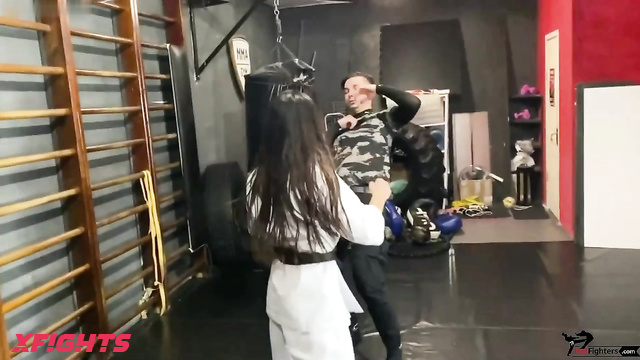 Karate Sonya Slave Beating Femmix