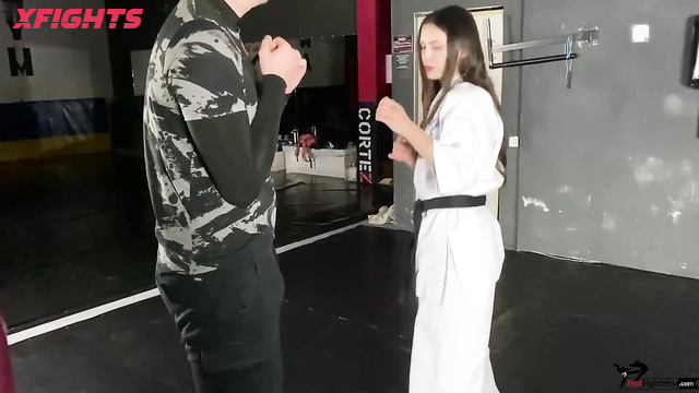 Karate Sonya Slave Beating Femmix