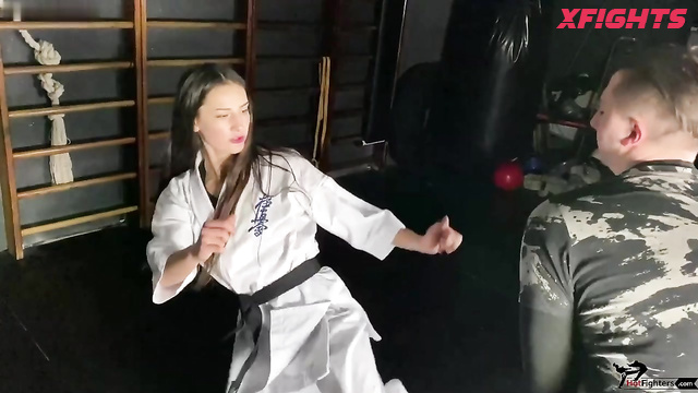 Karate Sonya Slave Beating Femmix