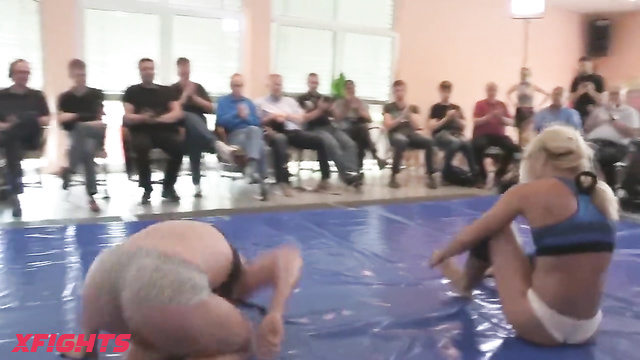 Female Wrestling Pins and Submission Battle