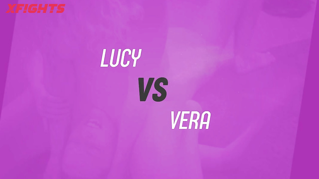 Fighting Dolls - Lucy vs Vera Two Pitbulls at war