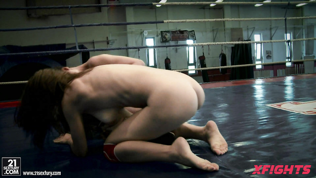 NFC Nude Fight Club Strapon Session
