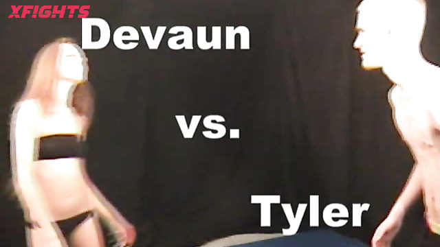 Arena Girls Naked Wrestling - Devaun vs Tyler