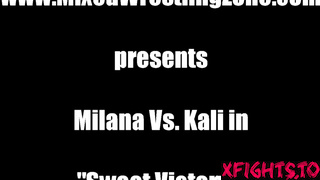 Mixed Wrestling Zone - Milana vs Kali