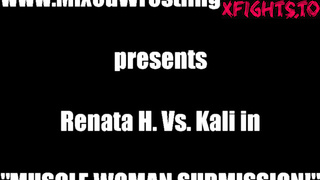 Mixed Wrestling Zone - Renata vs Kali in Muscle Woman Submission