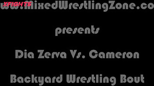 Mixed Wrestling Zone - Dia Zerva vs Cameron - Backyard Wrestling Bout