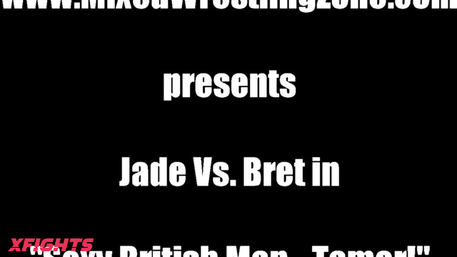 Mixed Wrestling Zone - Jade vs Bret in Sexy British Man