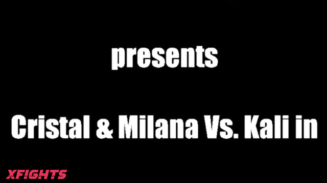 Dirty Wrestling Pit - Cristal and Milana vs Kali in Cruel Dual Punishment