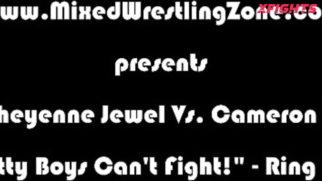 Mixed Wrestling Zone - Cheyenne Jewel vs Cameron in Pretty Boys Can't Fight