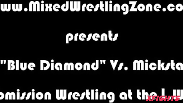 Mixed Wrestling Zone - Blue Diamond vs Micksta Submission Wrestling