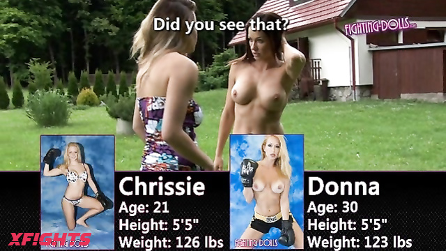 Fighting Dolls - Donna vs Chrissi