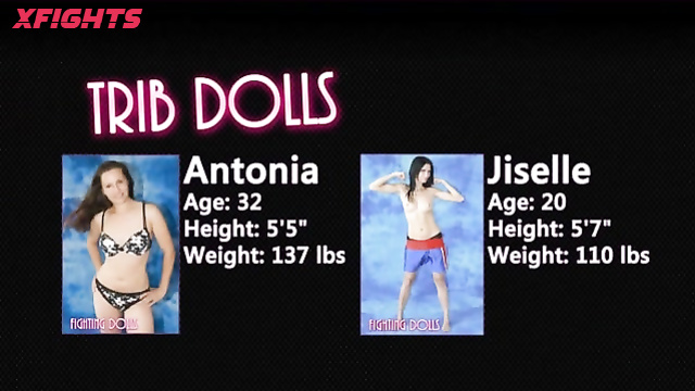 Trib Dolls - Antonia vs Jiselle Tribadism