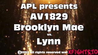 APL Competitive - AV1829 Her great ass got really red - Brooklyn Mae vs Lynn