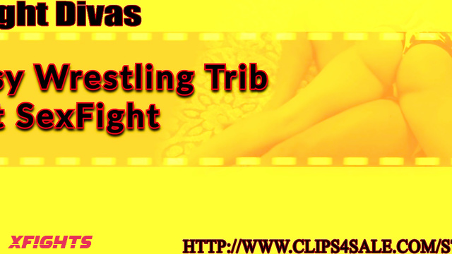 SexFight Divas - Pussy Wrestling Trib Beat SexFight - Regan vs Paris