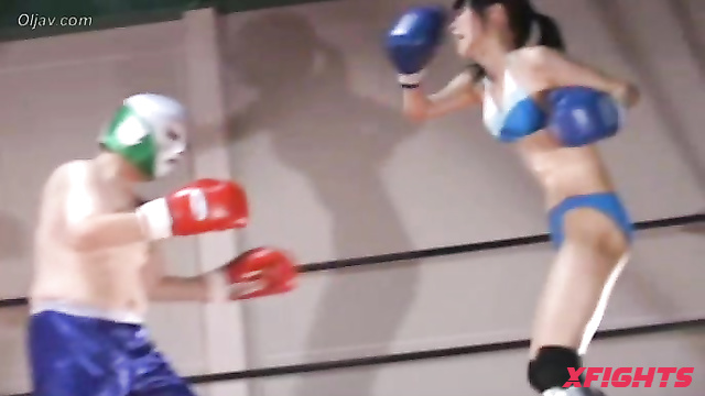 FTB-01 Tall female boxer Mixed boxing!! Vol.01