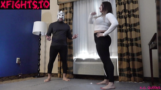 KO Queens Wrestling - Monica Merlot Breaks Chico Brillo