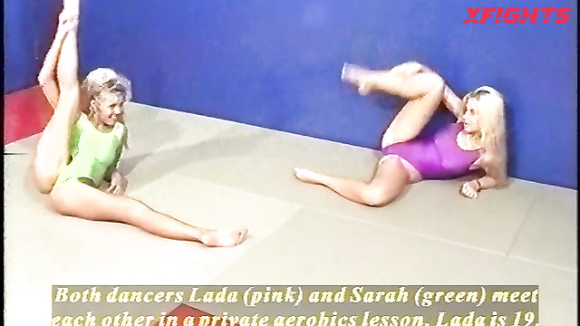 DWW-050-01 The Battle of the Dancers - Strength - Lara vs Sarah