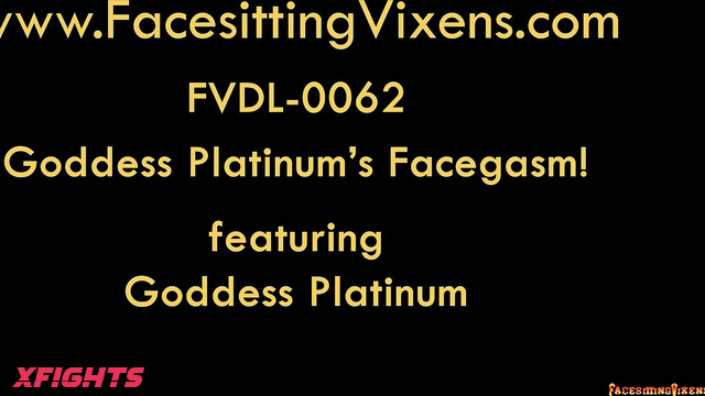 Scissor Vixens - FVDL-0062 Goddess Platinum's Facegasm feat Goddess Platinum