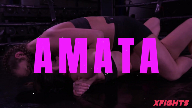 Amata Lesbian Wrestling