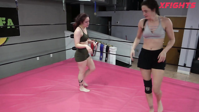 Freshfite Female Fighting - FFV423 Top Indy Pro Wrestler Rebel Kel vs Liza Winterz Extreme Fight