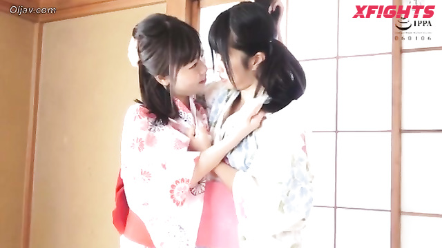 PYLF-03 Yukata Lesbian Fight Tae Nishino vs Arisu Mizushima