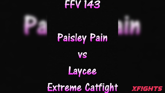 Freshfite Female Fighting - FFV143 Paisley Pain vs Laycee Extreme Catfight