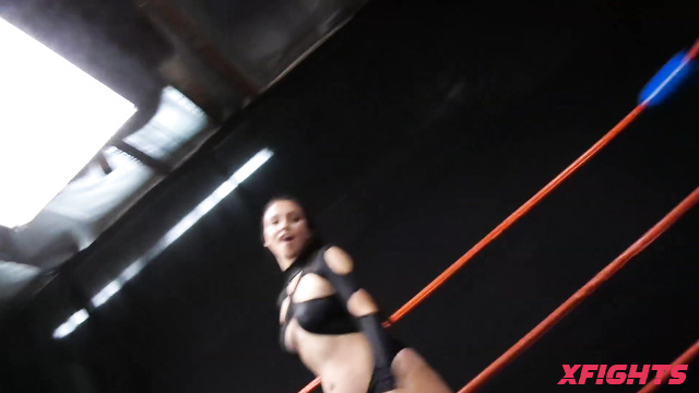 DT Wrestling - DT-1768HD Tylene Buck vs Celste Star and Topless Superheroine Fantasy