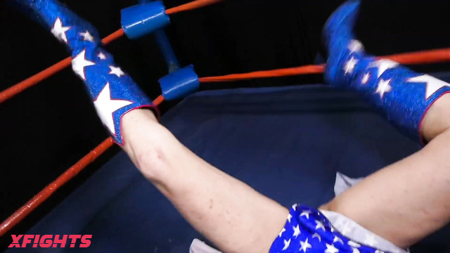 DT Wrestling - DT-1768HD Tylene Buck vs Celste Star and Topless Superheroine Fantasy