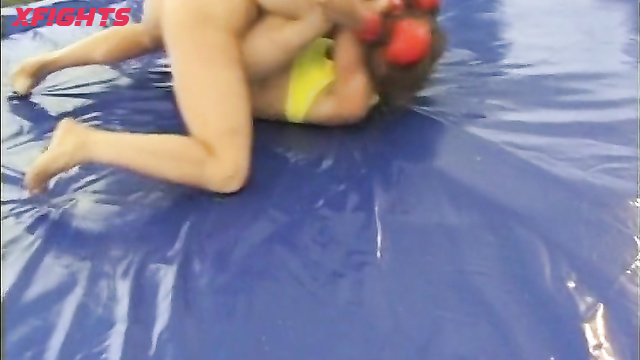 DWW-127-03 Mixed Martial Arts in Thongs - Tatyana K vs Lessja