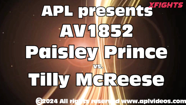 APL Female Wrestling - AV1852 Tilly Mcreese vs Paisley Prince They keep chasing each other!