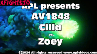 APL Female Wrestling - AV1848 Zoey vs Cilla She returns, and brings a treat!