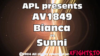 APL Female Wrestling - AV1849 Bianca vs Sunni Another unforgettable beating!