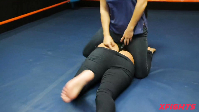 DT Wrestling - DT-1788HD Karlie Montana vs Christina Carter Topless Nude Match