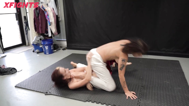 APL Female Wrestling - AV1854 Crystal vs Peyton The rookie didn't deserve this!