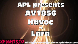 APL Female Wrestling - AV1856 Havoc vs Lara No love lost here!